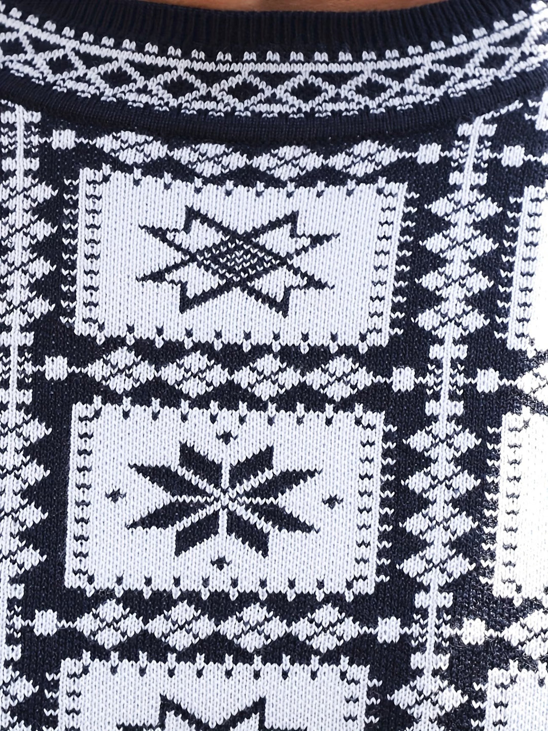 Men’s Two-Part Crewneck Sweater