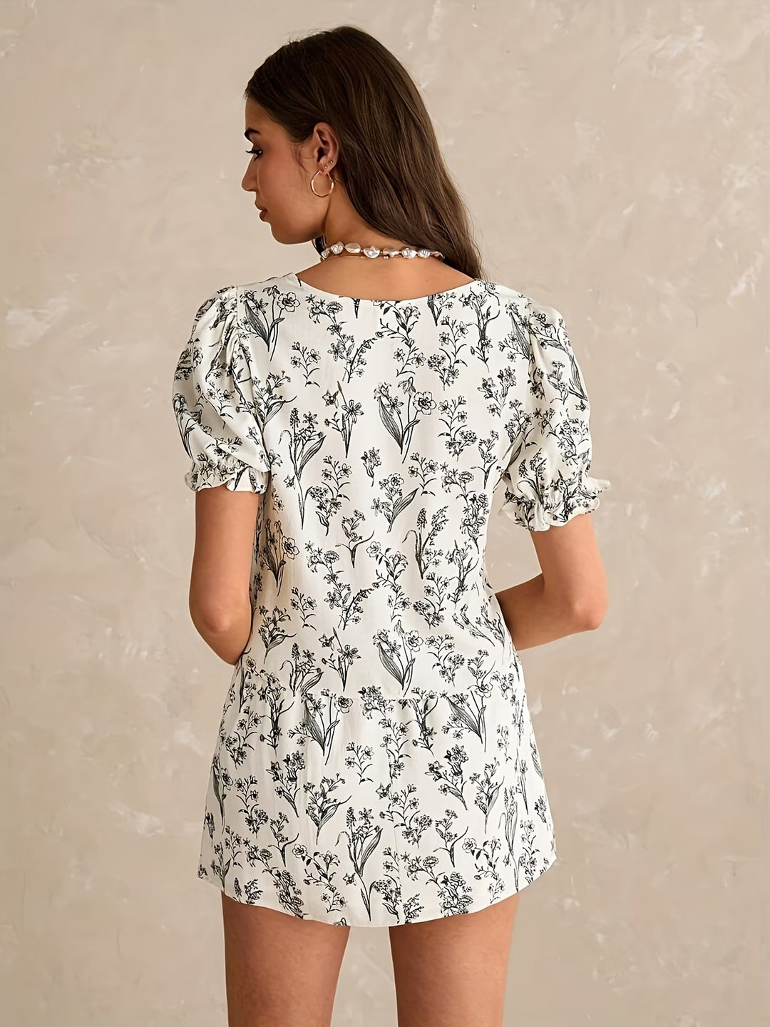 Women’s Floral Two-Piece Set