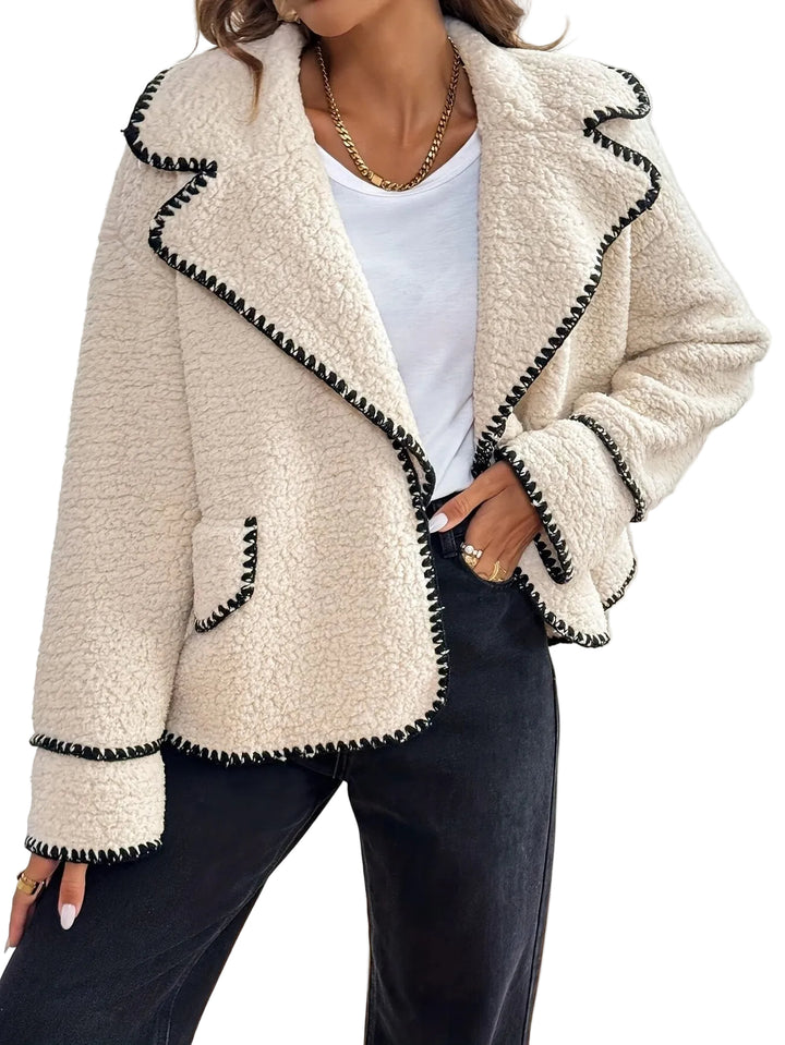 Women’s Textured Open-Front Jacket