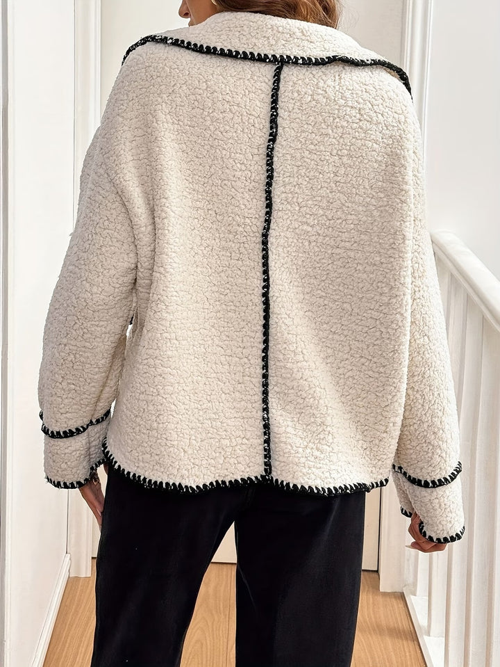Women’s Textured Open-Front Jacket